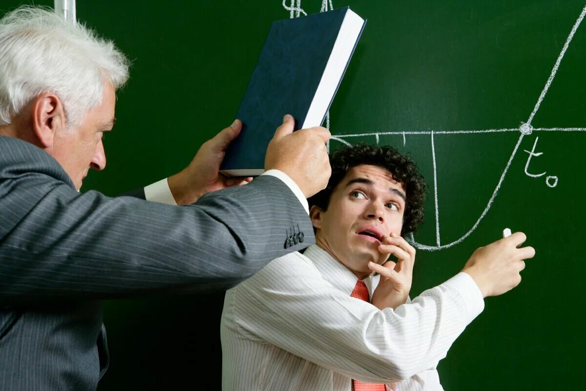 Общаюсь с преподавателем