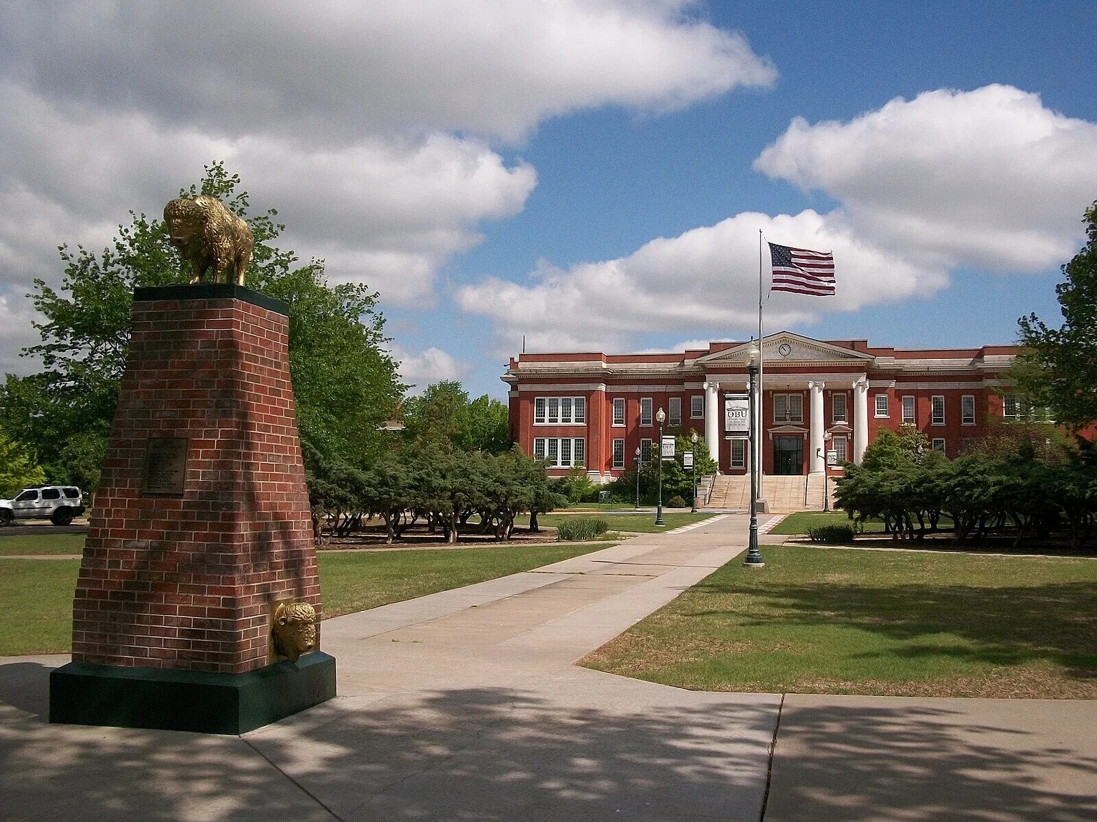 Шони оклахома. Университет Оклахома Сити. Овал кампус. Oklahoma City University ok.