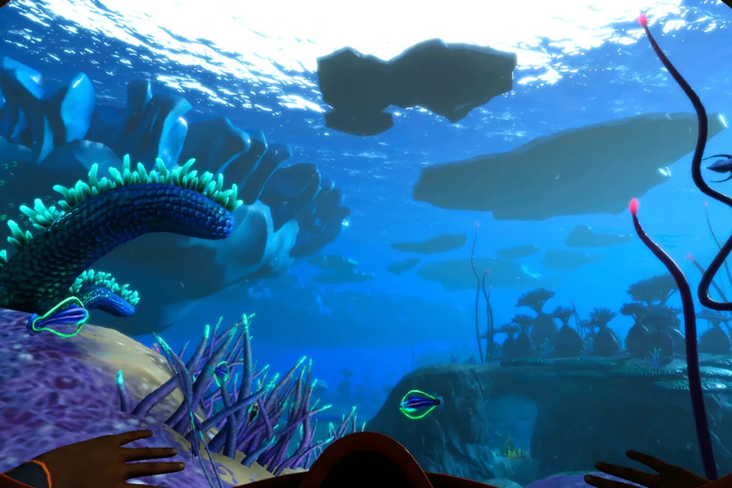 Subnautica nintendo. Игра Subnautica below Zero. Сабнаутика Нинтендо свитч. Великий риф Subnautica. Subnautica Xbox 360.