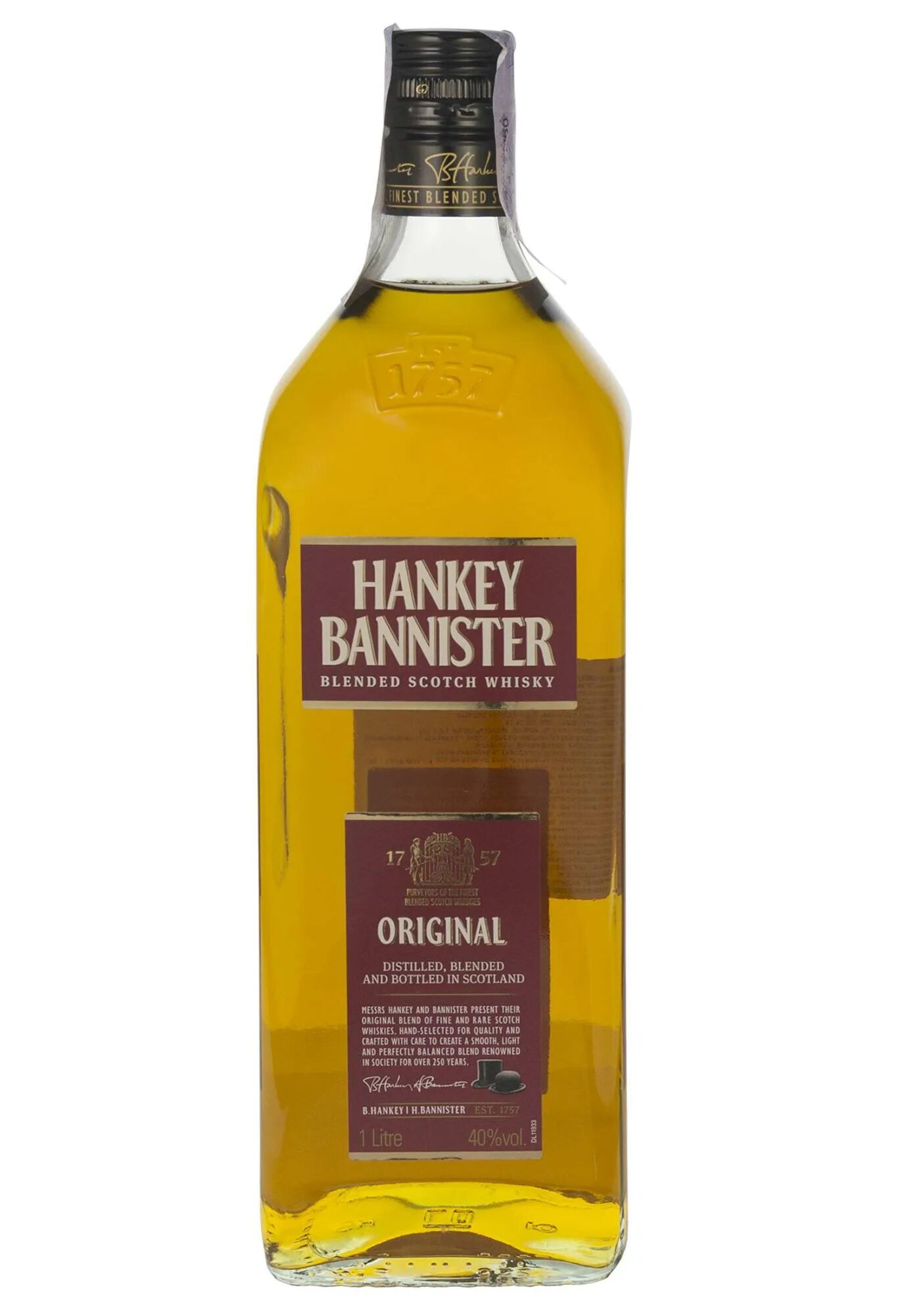 Виски Hankey Bannister. Виски Hankey Bannister Original. Виски "Hankey Bannister" Original, 1 л. Ханки Баннистер 1л. Ханки баннистер