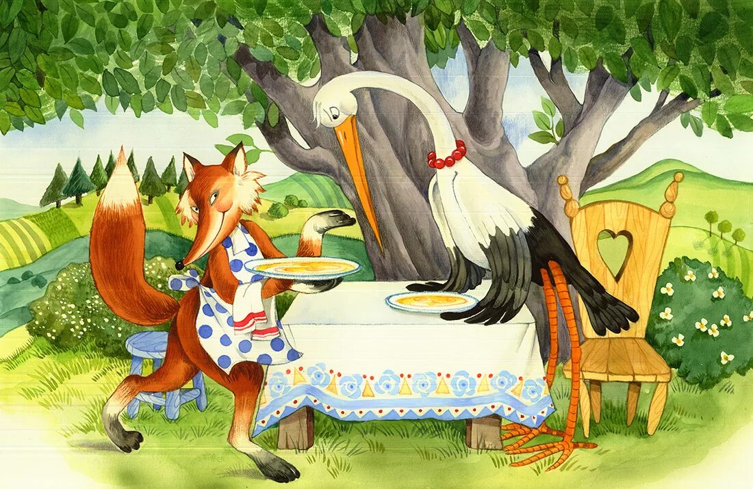 Лиса и журавль есть лиса. Ушинский лиса и журавль. Русские народные сказки. Лиса и журавль есть лиса. Сказки "лиса и журавль".