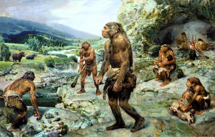 Древние люди егэ. Homo sapiens sapiens кроманьонец. Древние люди. Древний человек. Давным давно когда люди жили в пещерах.