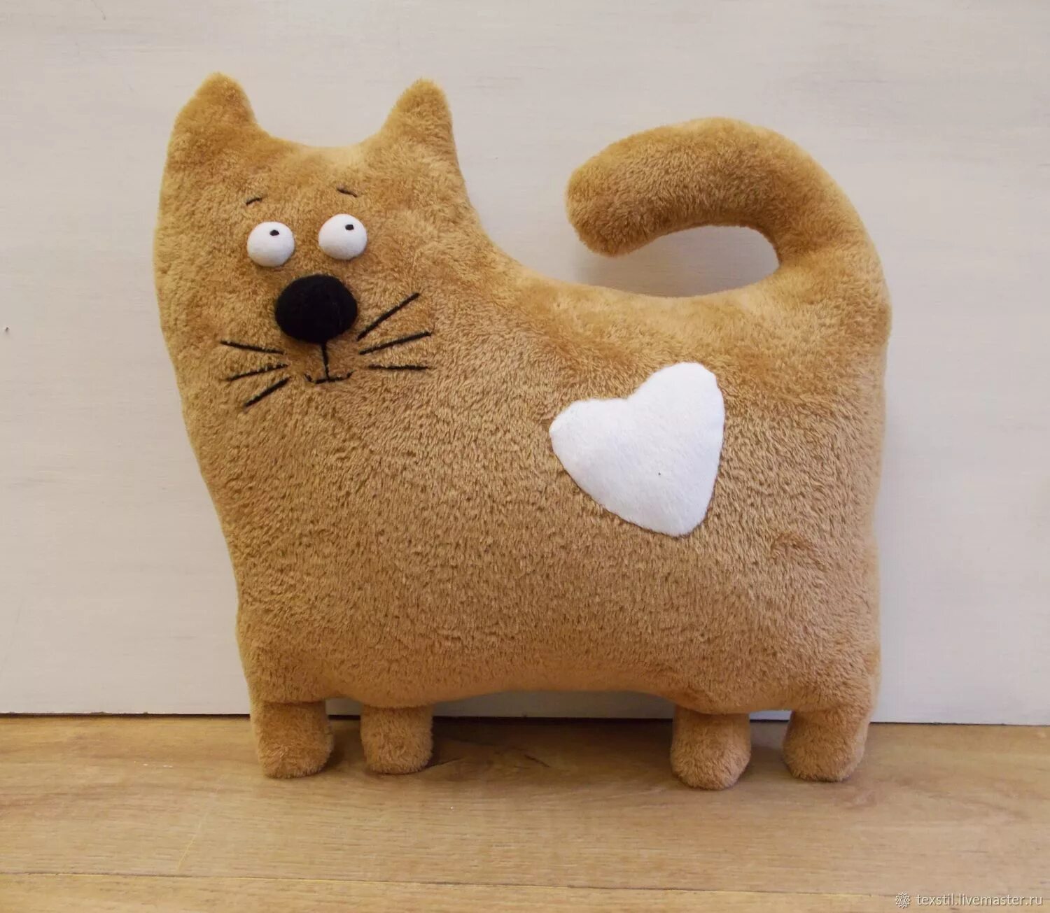 Игрушки сшитые вручную. Игрушки для подушки. кот-подушка. игрушка подушка кот. сшить игрушку.