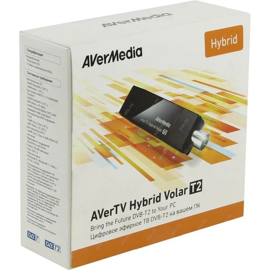 Avertv hybrid volar. AVERTV Hybrid volar t2 купить.