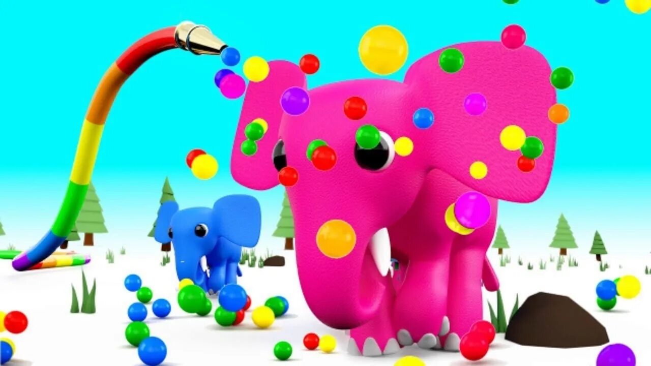 Animal nursery rhymes. Пеппа Пиг Nursery Rhymes. Colors with animals | learn Colors with Elephant | cartoons Elephants Garage to learn Colors. Elephant Nursery Rhyme.