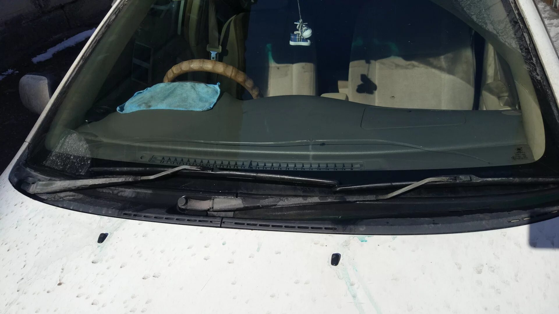 Как снять дворники королла 120 Покраска дворников + Upgrade решетки Toyota Corolla (110), 1,5 л, 1998 года св