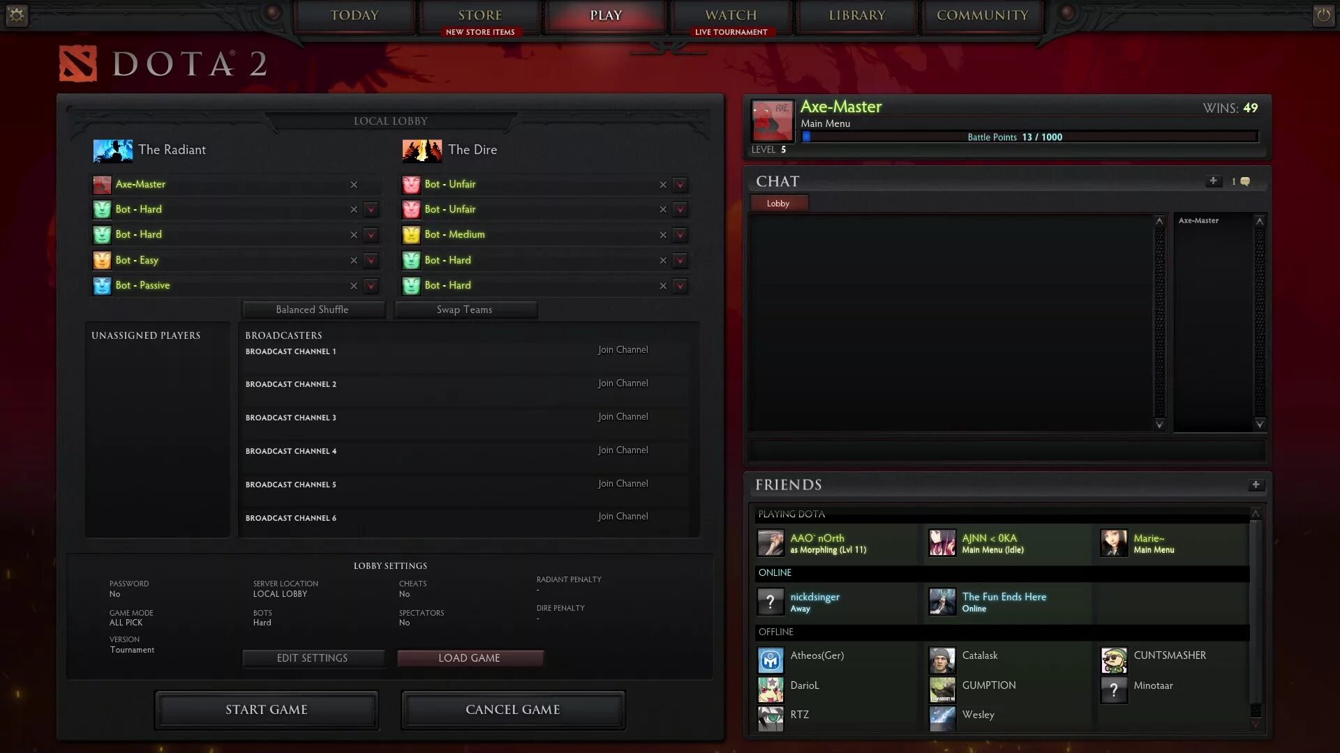 Лобби команд в игре. Лобби в доте. Чит коды в дота 2 в лобби. Как выдать в лобби нейтральные предметы. Нейтральные предметы дота.