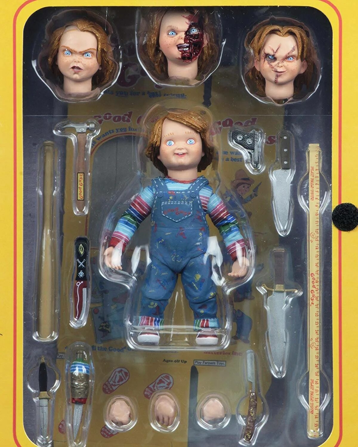 Фигурка NECA: Ultimate Chucky (10 см). Фигурка Чаки кукла good guys. Игрушки убийцы купить