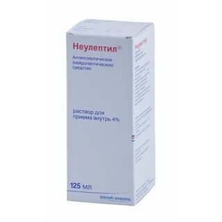 Неулептил раствор инструкция