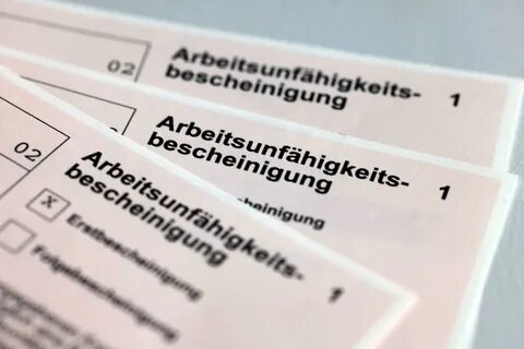 Arbeitsunfähigkeitsbescheinigungen für Arbeitnehmer im Falle einer Kranksch...