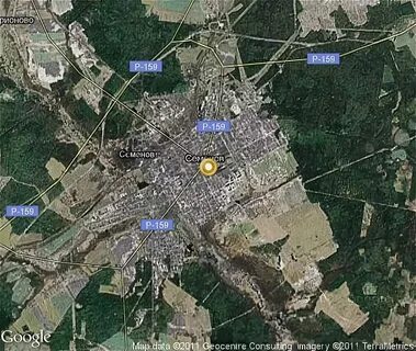 Карта города семенов нижегородской