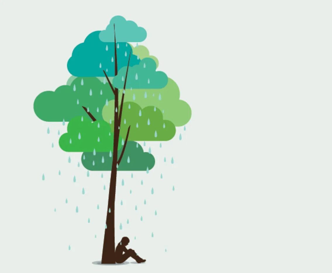 Raining tree