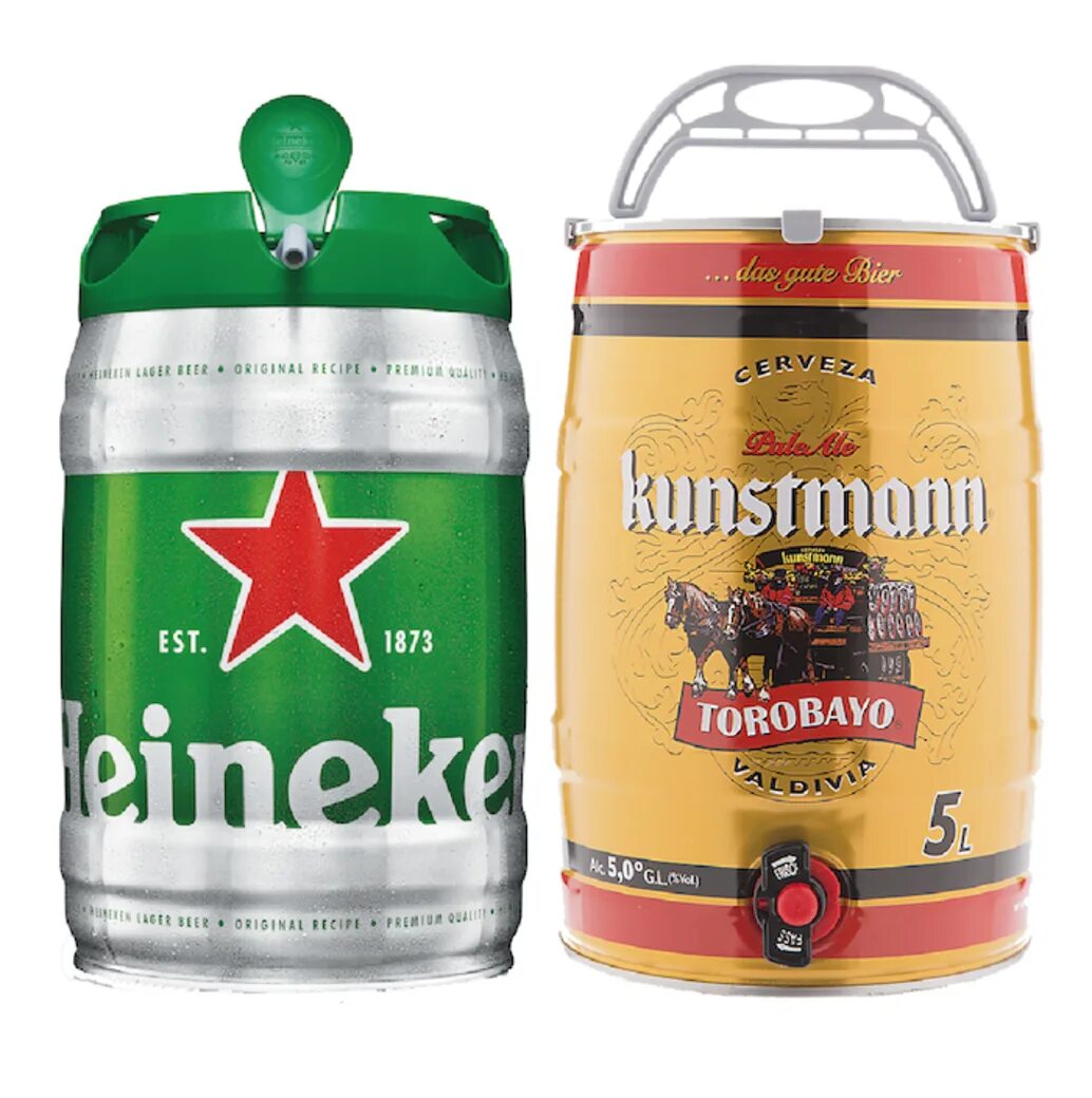 Бочка Хайнекен 5л. Кега Хайнекен 5л. Бочонок Хайнекен 5л. Heineken 5 литров кега.
