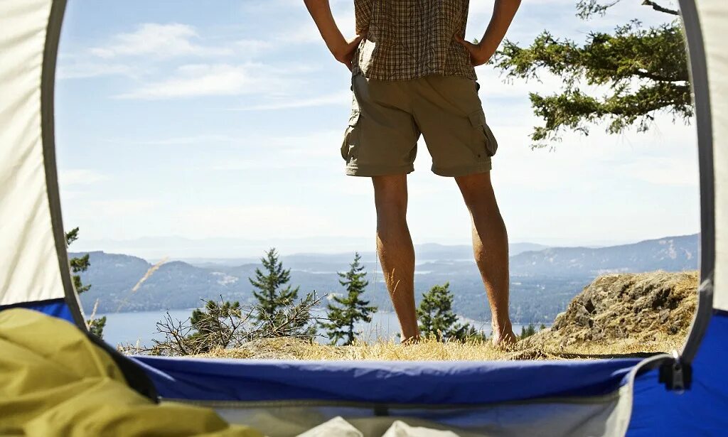 Under canvas