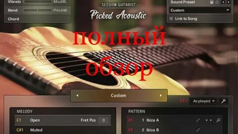 Session guitarist picked acoustic