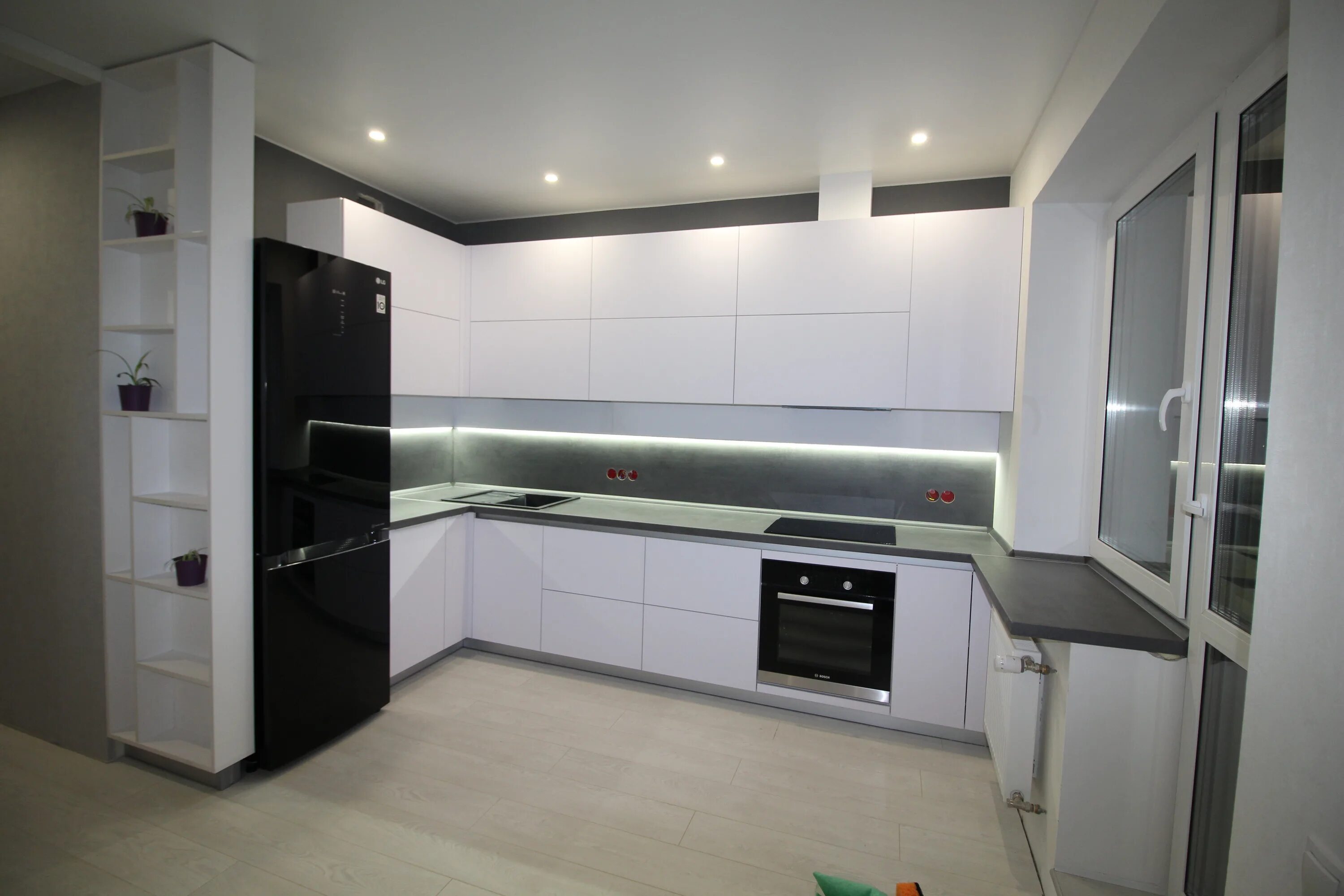 Кухня Кристалл - САЛОН КУХНИ33 (L-KITCHEN)