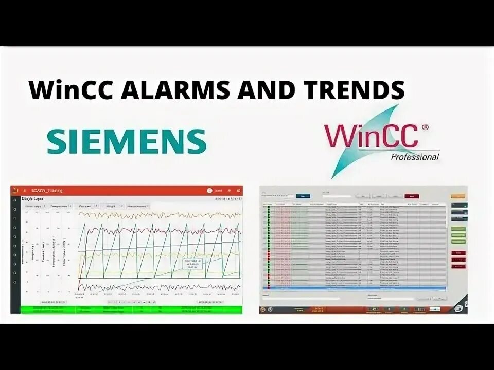 Alarm wincc. How to created trend wincc end alarm.