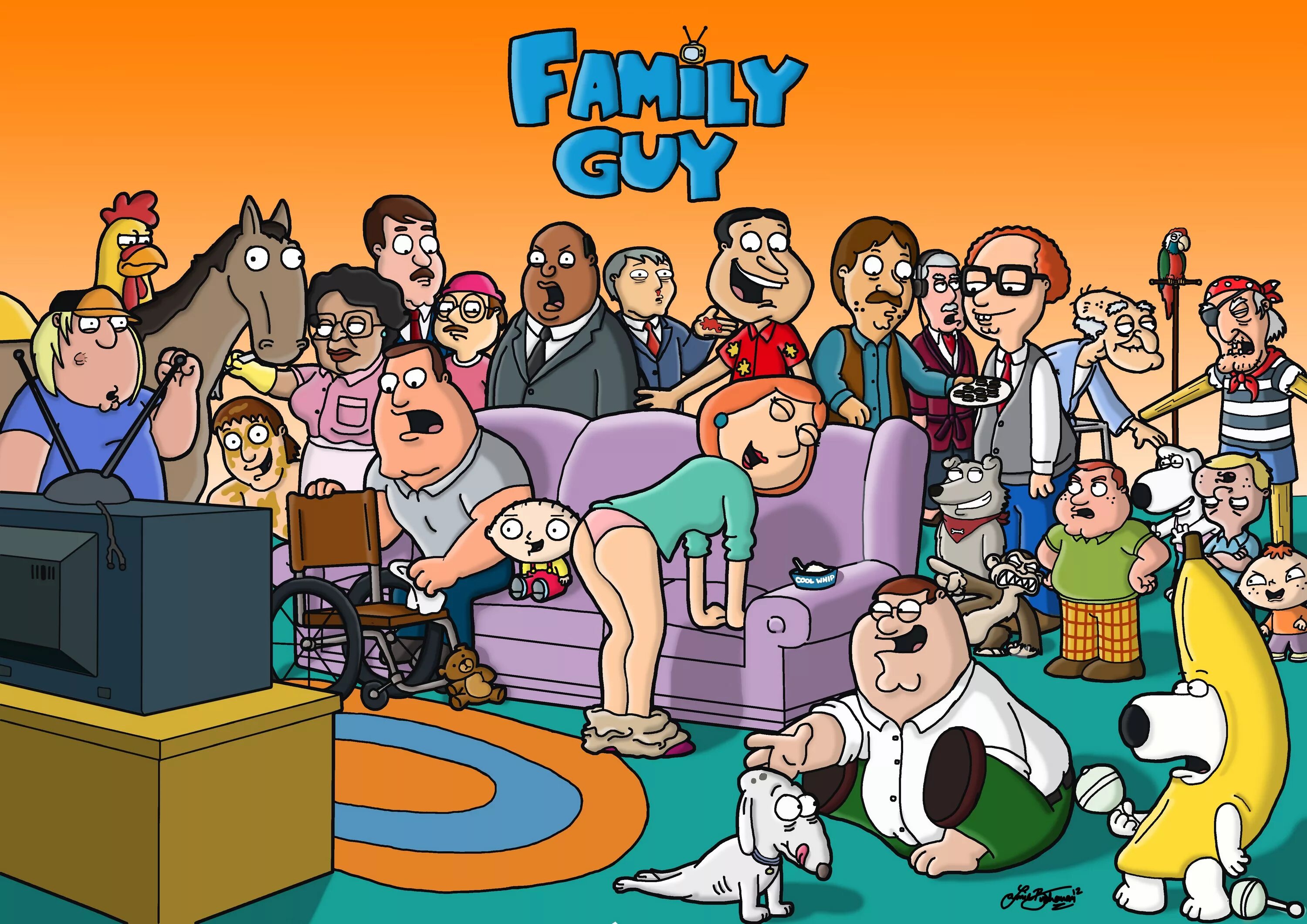 Семейка из 2=2 Гриффины. Гриффины семья. Семейка Гриффины персонажи. Family guy back