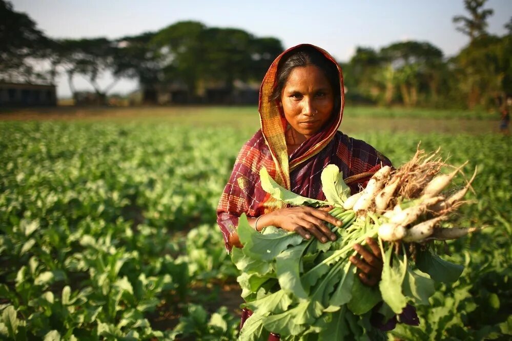 Village woman