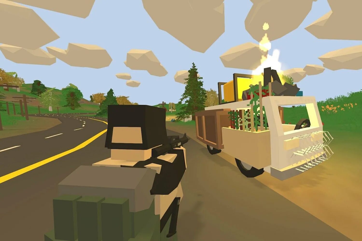 Антернед игра. Unturned 1.0. Унтюрнет игра.