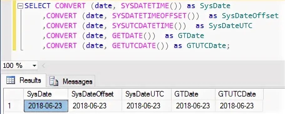 Convert date