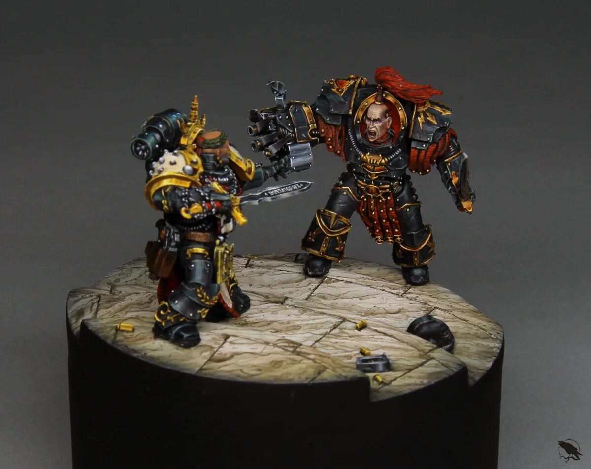 Сигизмунд капитан имперских кулаков. Сигизмунд вархаммер 40000 миниатюры. Чёрные храмовники warhammer 40000. Чёрные храмовники warhammer 40000 миниатюры. Чёрные храмовники warhammer 40000.