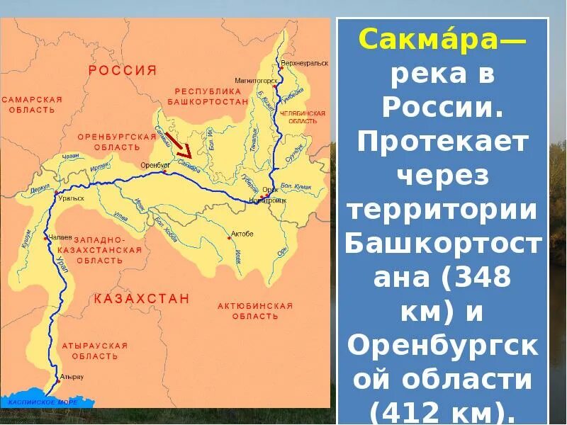 Какая река находится западнее. Река сакмара оренбург на карте. схема реки урал в оренбургской области. карта рек сакмара и урала с притоками. река сакмара оренбургская область карта.