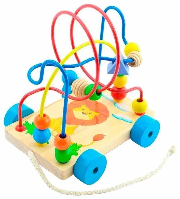 Лабиринт каталка МДИ. Игрушки для детей. Развивающие игрушки. Развивающие игрушки для детей. Игрушки от 1 года купить