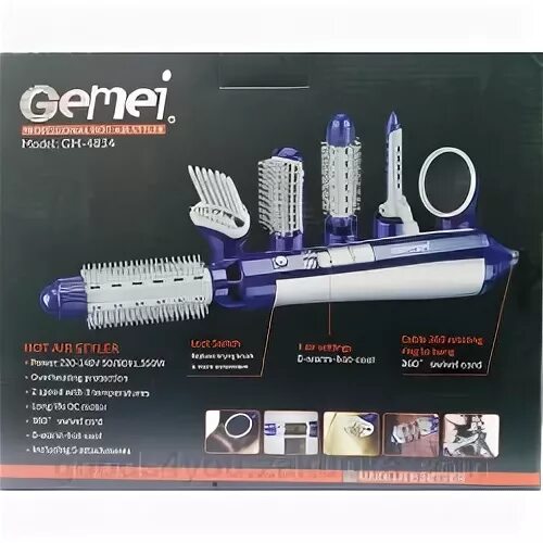 Мультистайлер для волос 6в1. Фен gemei gm 4834. фен-щетка для волос gemei gm-4829. фен для волос gemei gm 117,. стайлер phs 2095k для моделирования.