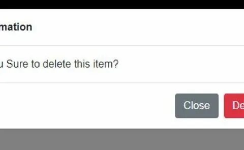 Message confirm