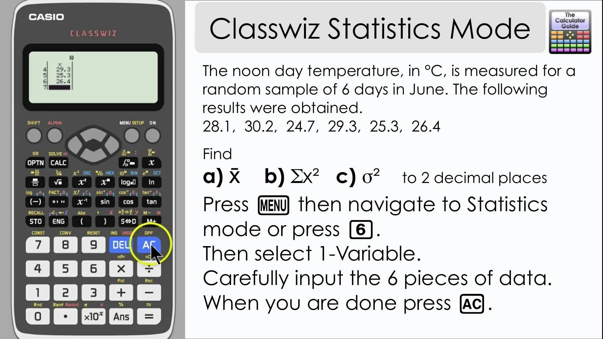 FX-991ex Classwiz.