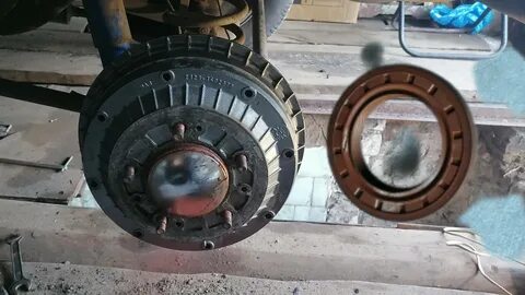 Замена сальника задней полуоси нива 21214