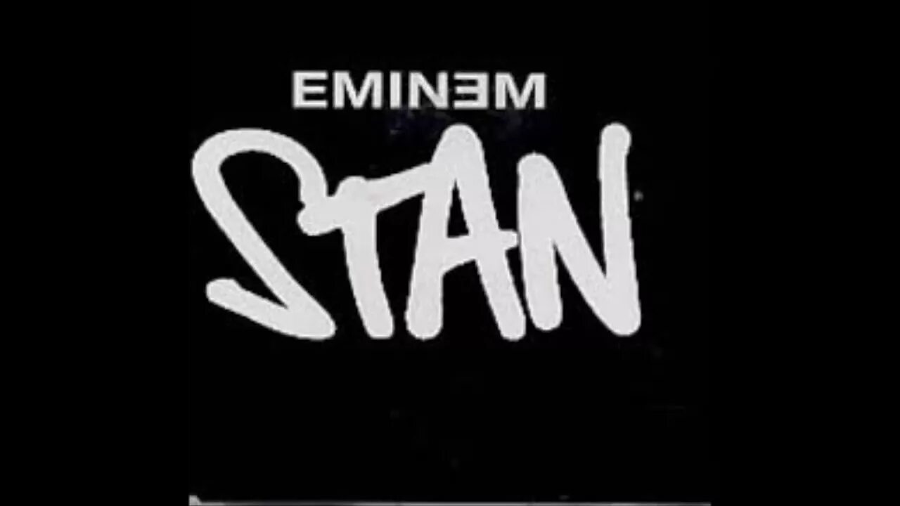 Eminem stand. Eminem Stan. Eminem Stan обложка. Eminem логотип. Eminem надпись.