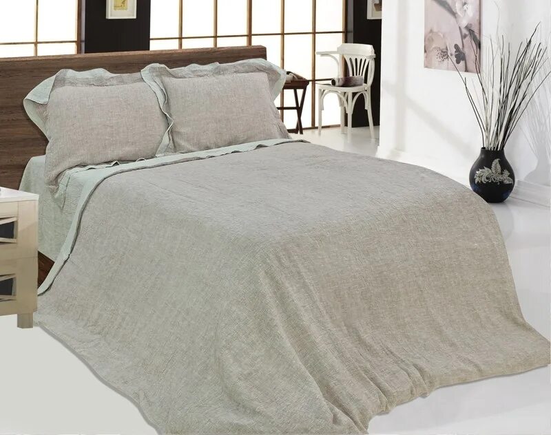 Постельное лен. Постельное лен. Постельное лен. Льняной плед. Комплект постельного белья из льна.