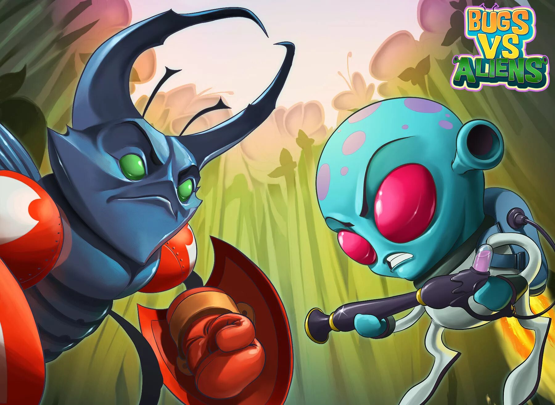 Bug break. Cy-bugs arts.