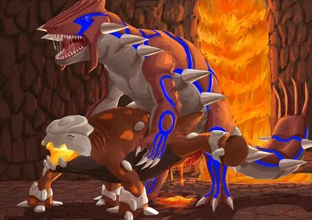 t-ace juice, groudon, heatran, nintendo, absurd res, digital media (artwork...