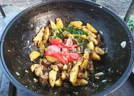 Грузинская кухня на костре