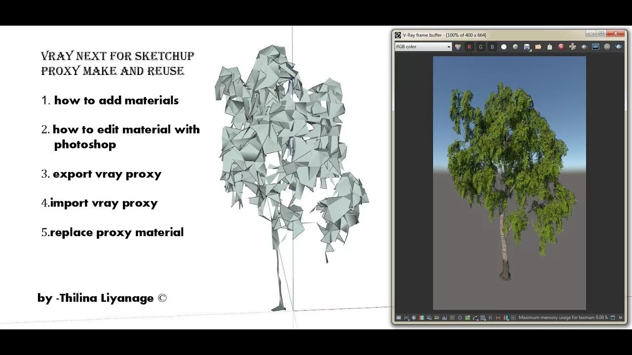 Proxy next. Деревья proxy. V-ray next для Sketchup. Vray деревья. Дерево для скетчап.