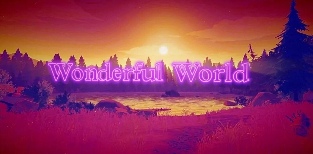 Wonderful world 2024. Wonderful игра. Wonderful World. The wonderful World Berezina.