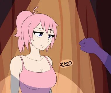 Lewd-Zko. art девушка. gif. art. 