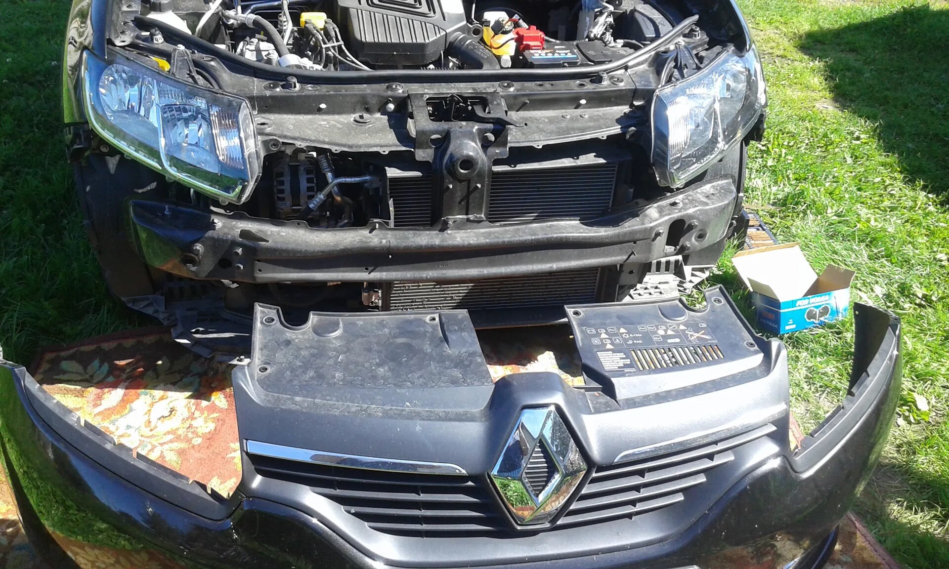 upgrade звукового сигнала. - Renault Logan (2G), 1,6 л, 2016 года электроника DR