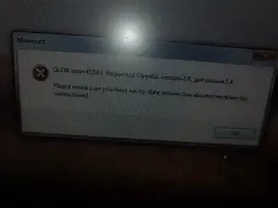 Glfw error 65543. Ошибка OPENGL. Ошибка драйверов при запуске майнкрафт. Почему вылезает ошибка grim3212core при запуске МАЙНКРАФТА.