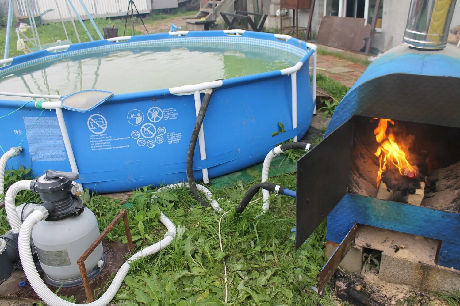 дровяной проточный нагреватель chofu.