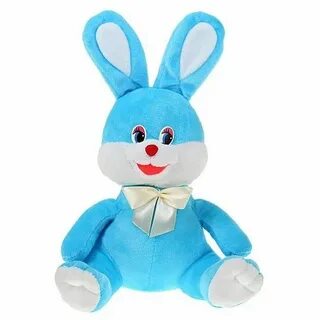 Игрушка синий заяц