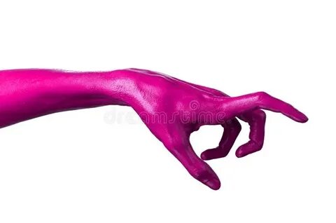 Pink hands