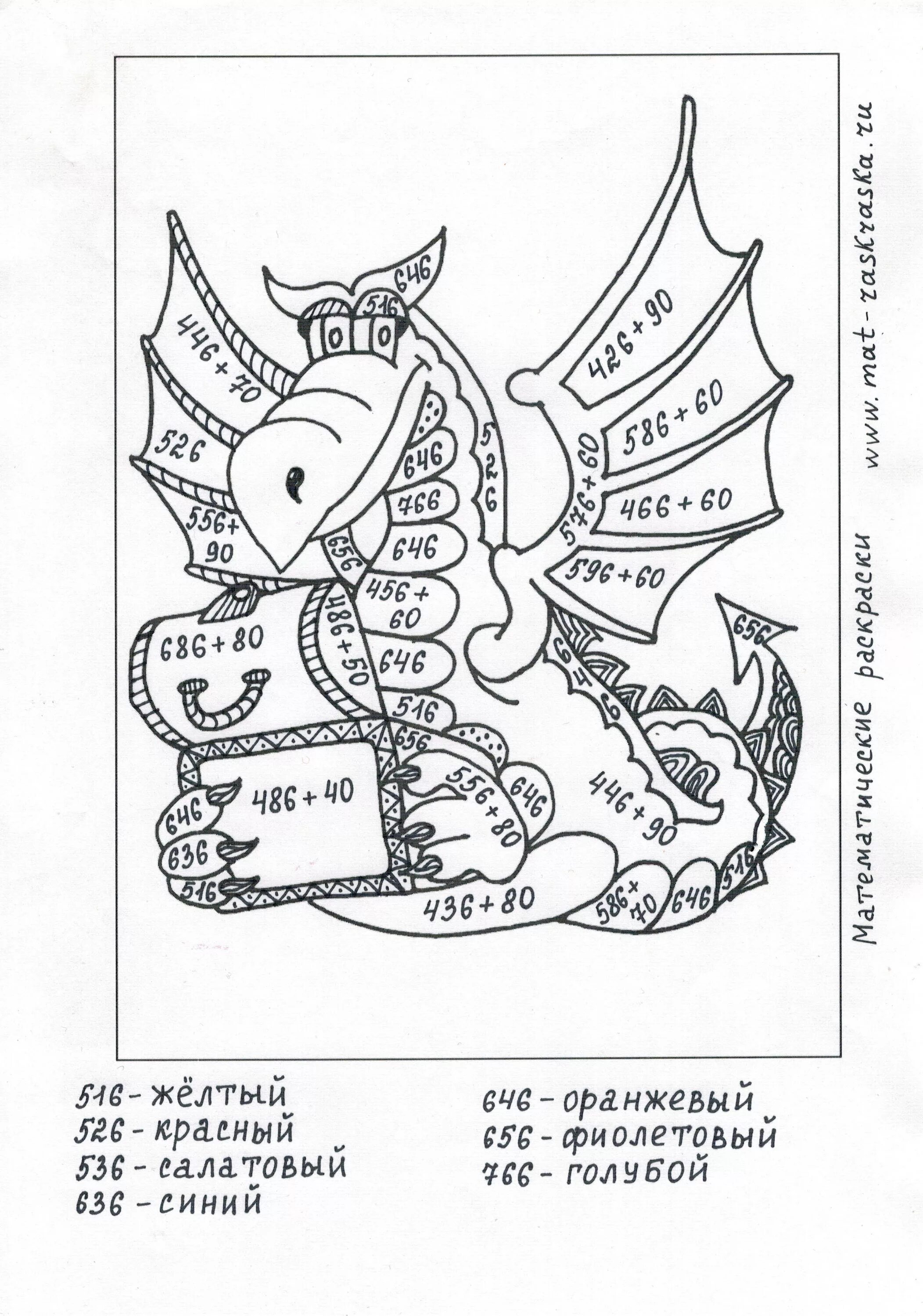 Математические раскраски с примерами. Раскраска сложение и вычитание многозначных чисел. Раскраска математика 4 класс сложение многозначных чисел. Математические раскраски сложные. Раскраска по математике многозначные числа.