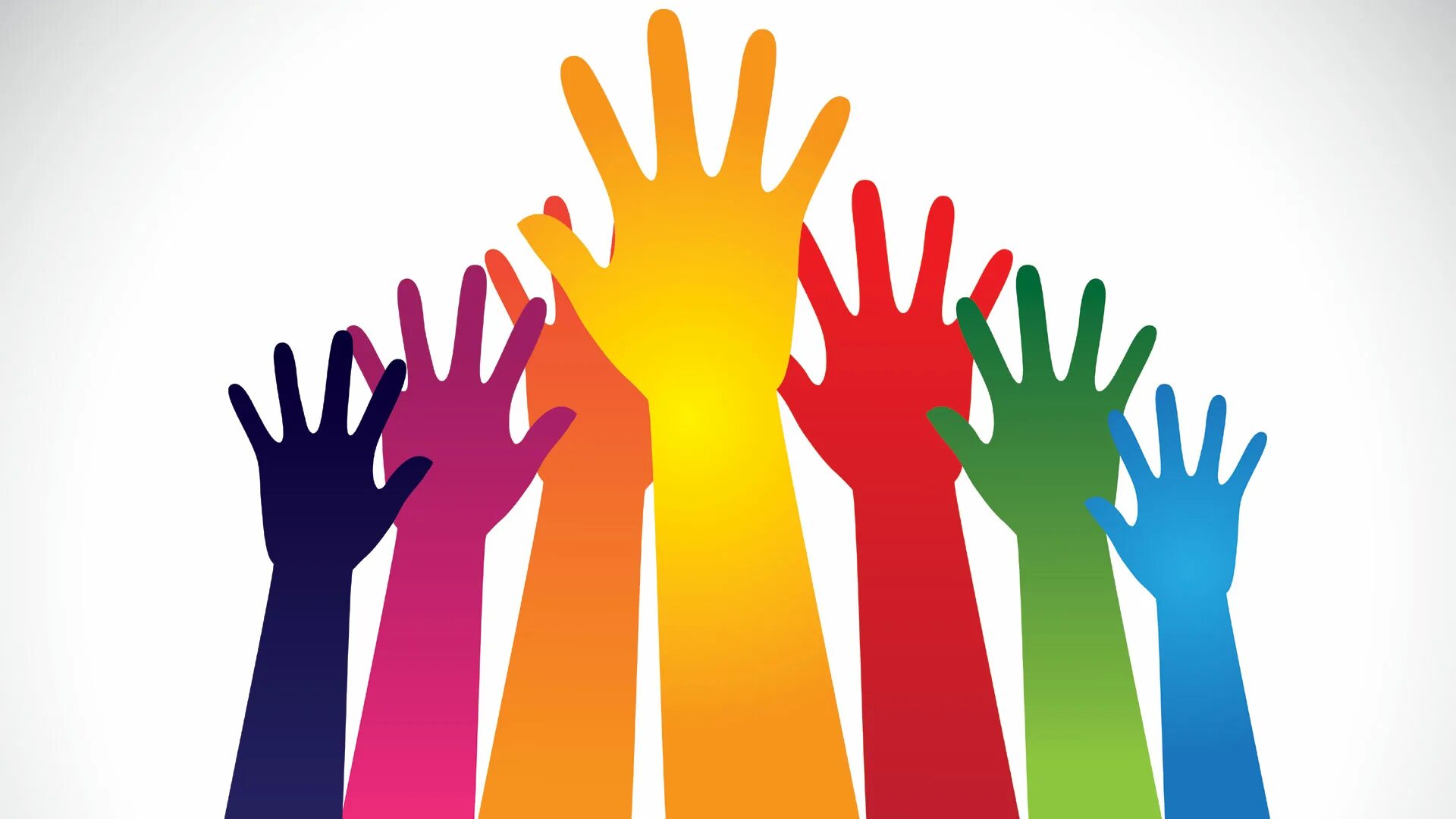 Unity in diversity. Unity hands. equality in diversity. united hands vector. united hands.
