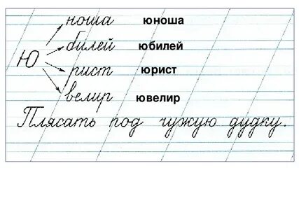 Письмо ю