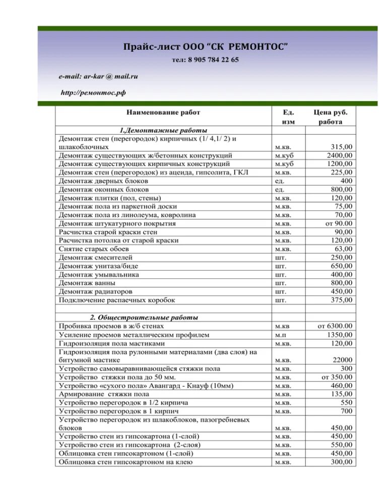 Сколько стоит демонтаж стен. Демонтажные работы прайс-лист. Расценки на отделочные работы демонтаж. Строительные расценки демонтаж. Демонтажные работы отделочные работы.