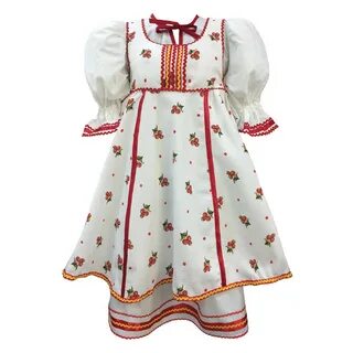 Детские народные платья